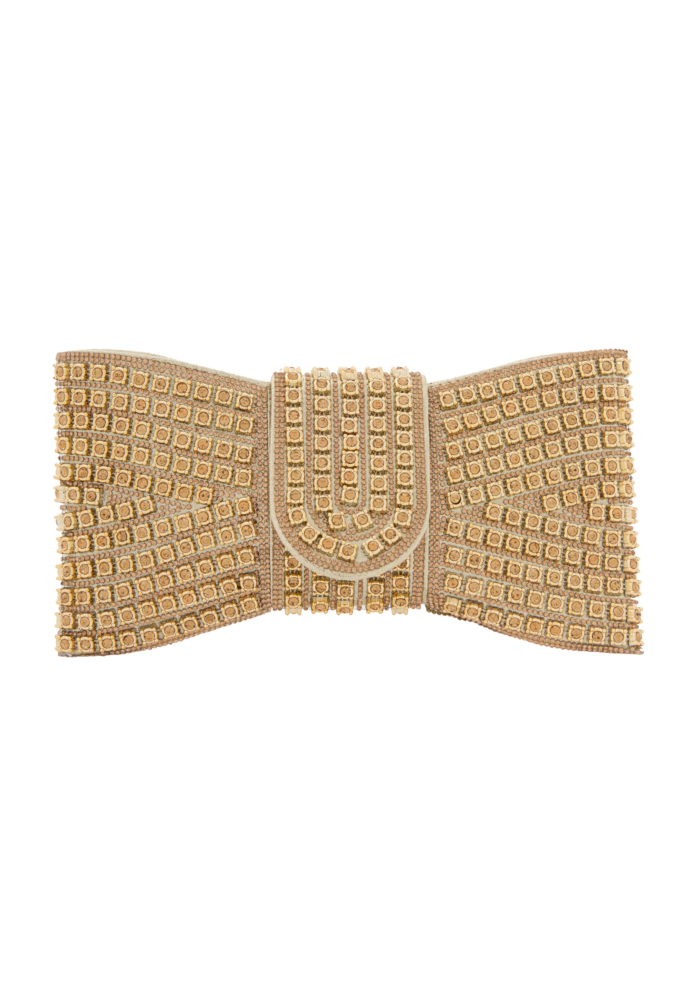 NAEMI - Clutches em ouro: frente