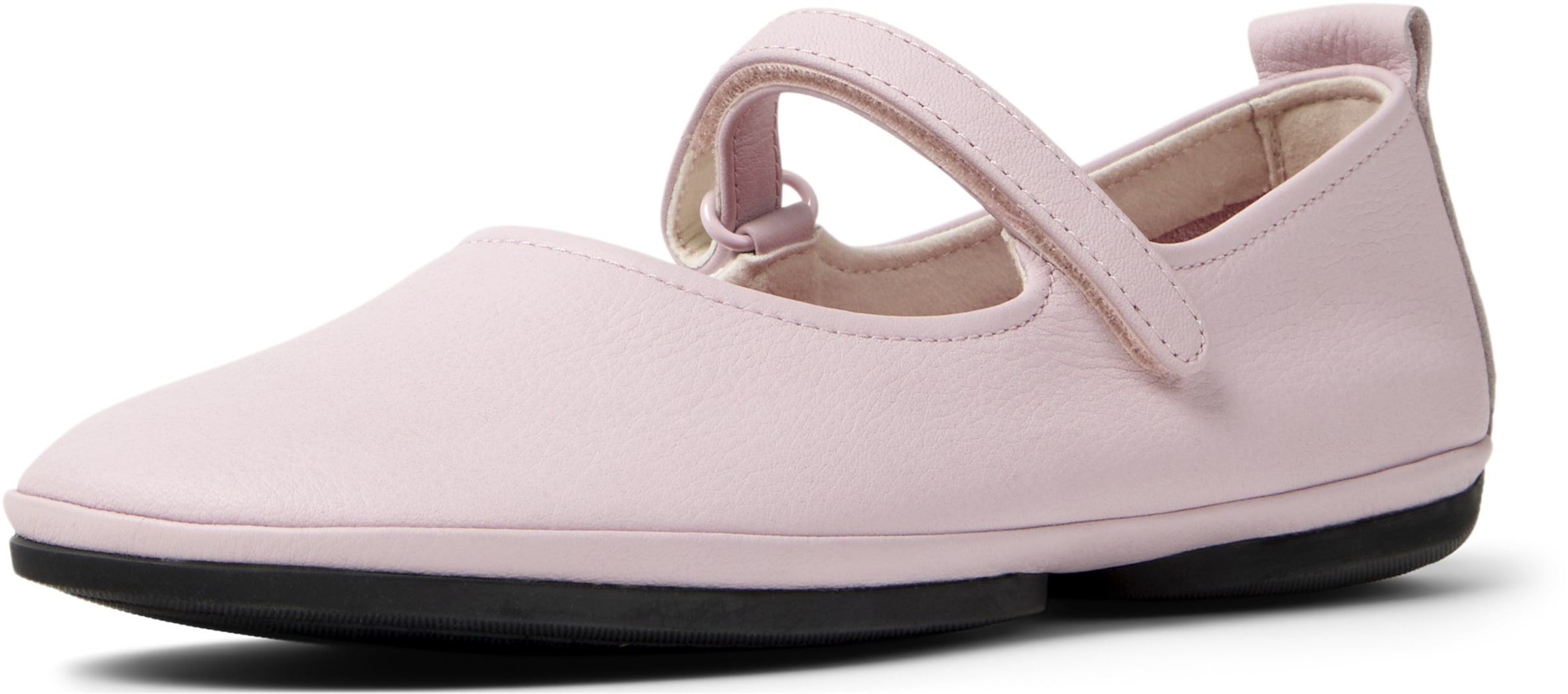 CAMPER Ballerina met riempjes ' Right Nina ' in Roze: voorkant