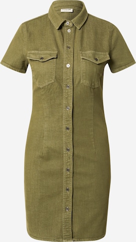 Noisy may - Vestido camisero 'JOY' en verde: frente