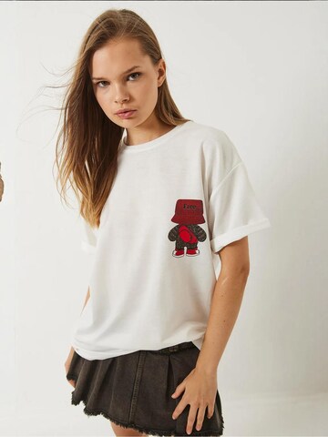 Bianco Lucci T-Shirt in Weiß: Vorderseite