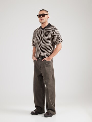 JACK & JONES Pulover 'JJHUDSON' | črna barva