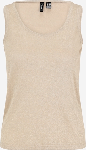 Vero Moda Petite Toppi 'VMGOLDA' värissä beige: etupuoli