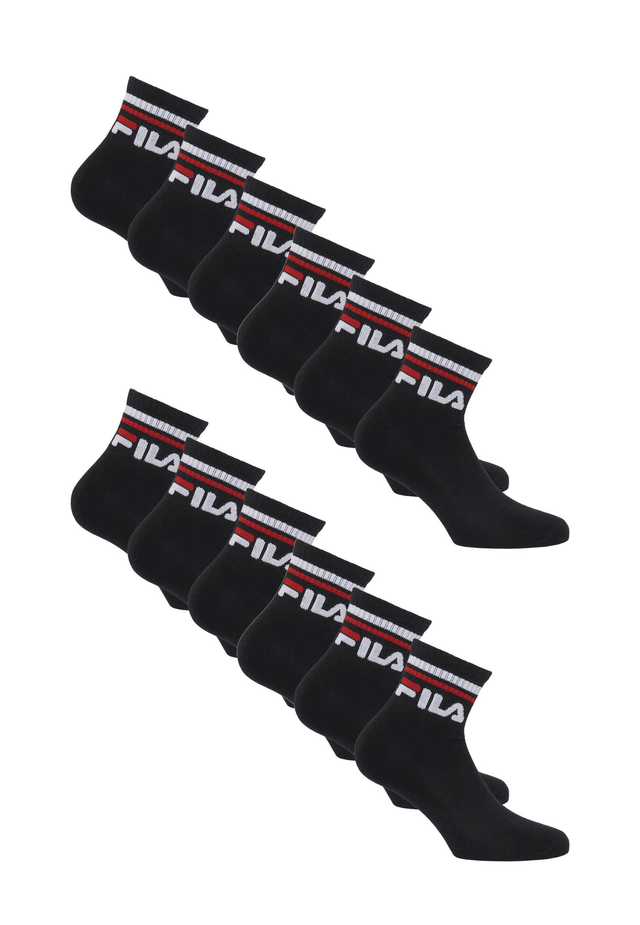 FILA Socks in Black: front