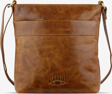 KLONDIKE 1896 Crossbody Bag 'Mountain' in Brown: front