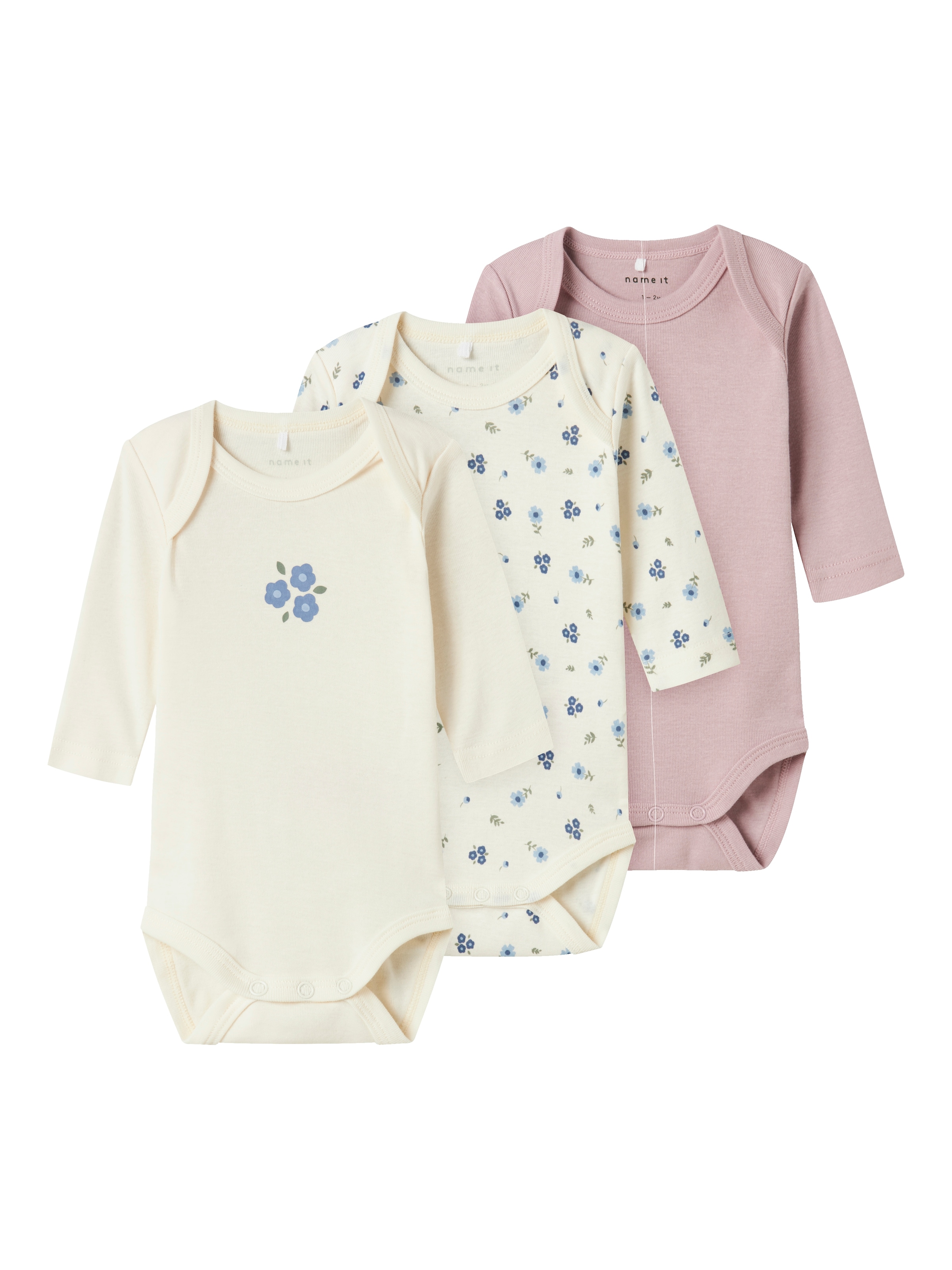 Salopetă/Body de la NAME IT pe bej: față