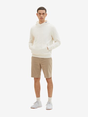 TOM TAILOR Regular Shorts in Beige