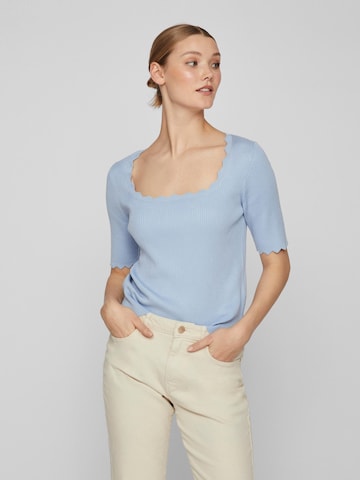 Pull-over 'Lana' VILA en bleu : devant