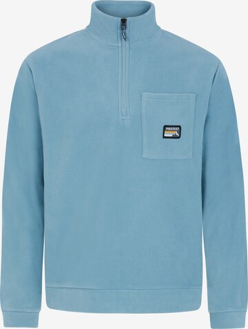 PROTEST Sports sweatshirt 'PRTPAXTON' in Blue: front