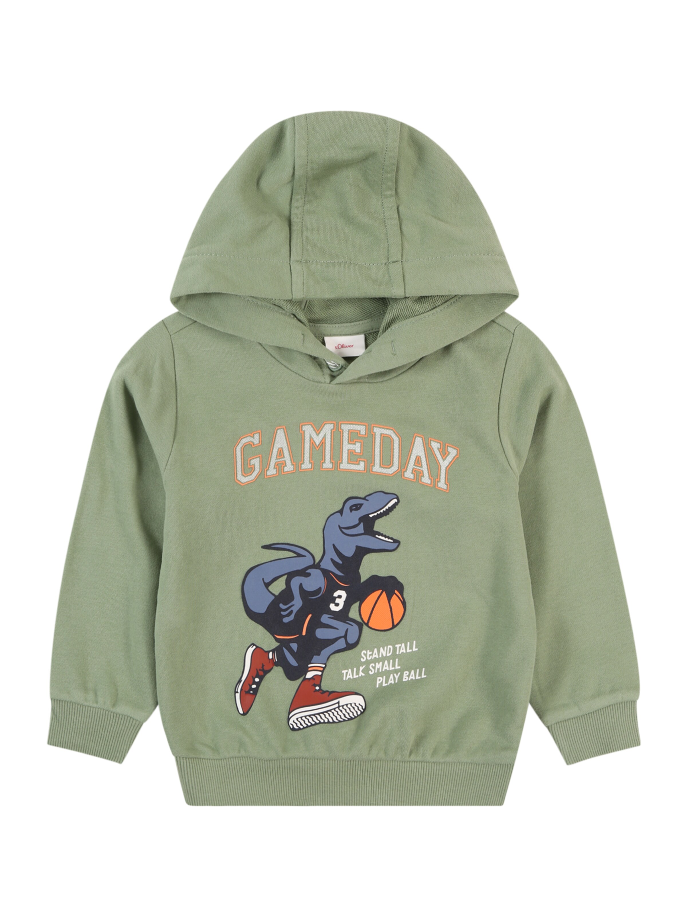 s.Oliver Bluza w kolorze zielony: przód