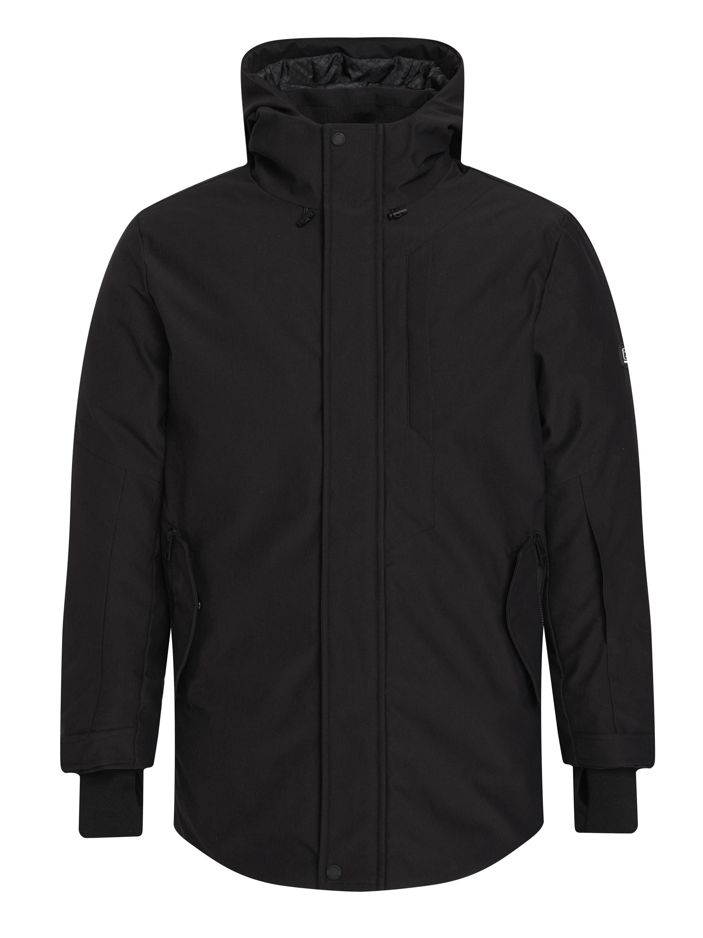 Gabbiano Winterparka 'Winter Parka Canvas Jacket' in Zwart