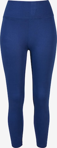 Urban Classics Leggings in Blauw: voorkant