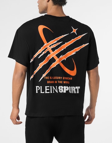 Plein Sport - Camiseta 'Scratch' en negro