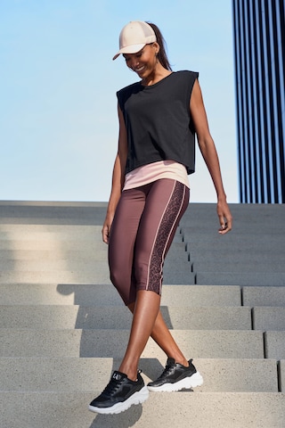 LASCANA ACTIVE Top w kolorze czarny