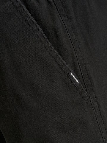 JACK & JONES - regular Pantalón 'Jeff' en negro