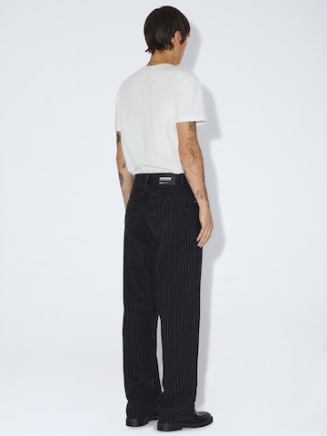 Dr. Denim Loosefit Jeans 'Omar Relaxed Pleated' in Zwart