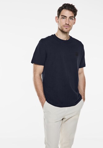 Street One MEN Shirt in Blue: front