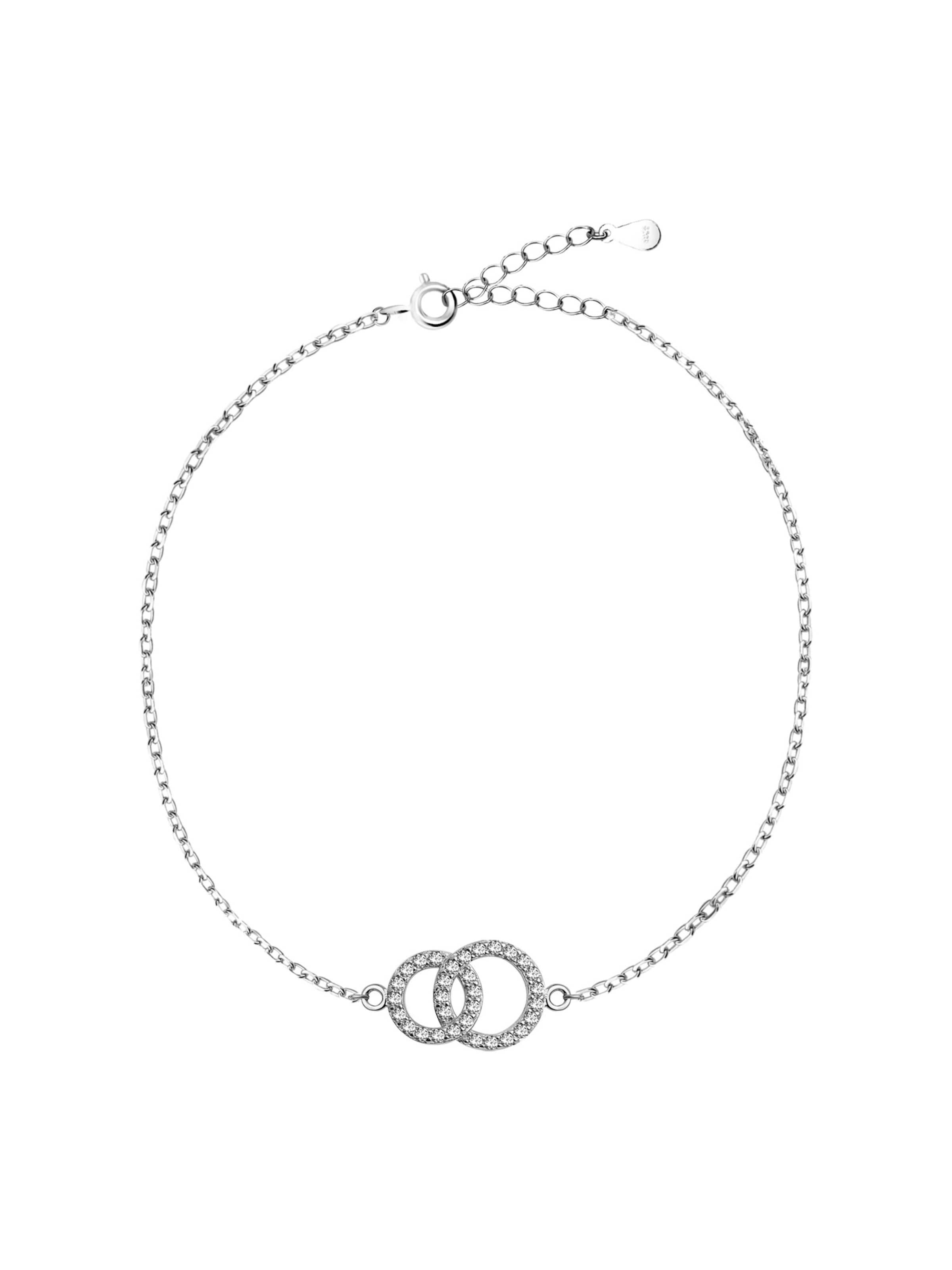 Sofia Milani Bracelet 'Circle' in Silver: front