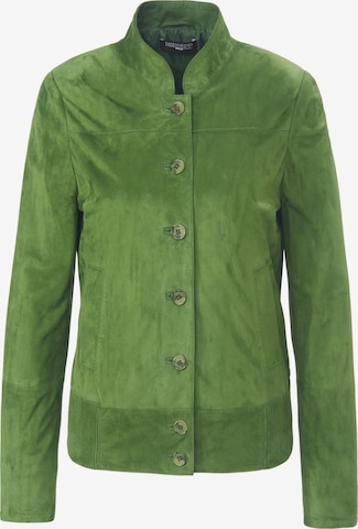 Fadenmeister Berlin Between-Season Jacket in Green: front