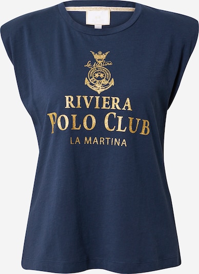 La Martina T-Shirt in navy / gold, Produktansicht
