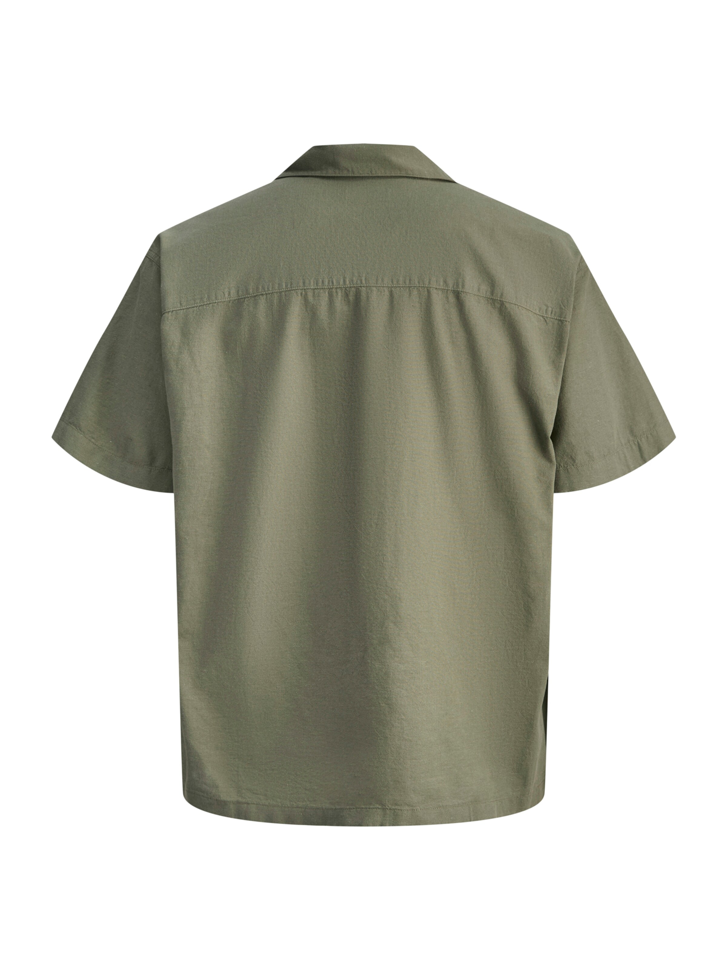 Jack & Jones Plus Comfort fit Srajca 'JJEBREEZE' | zelena barva