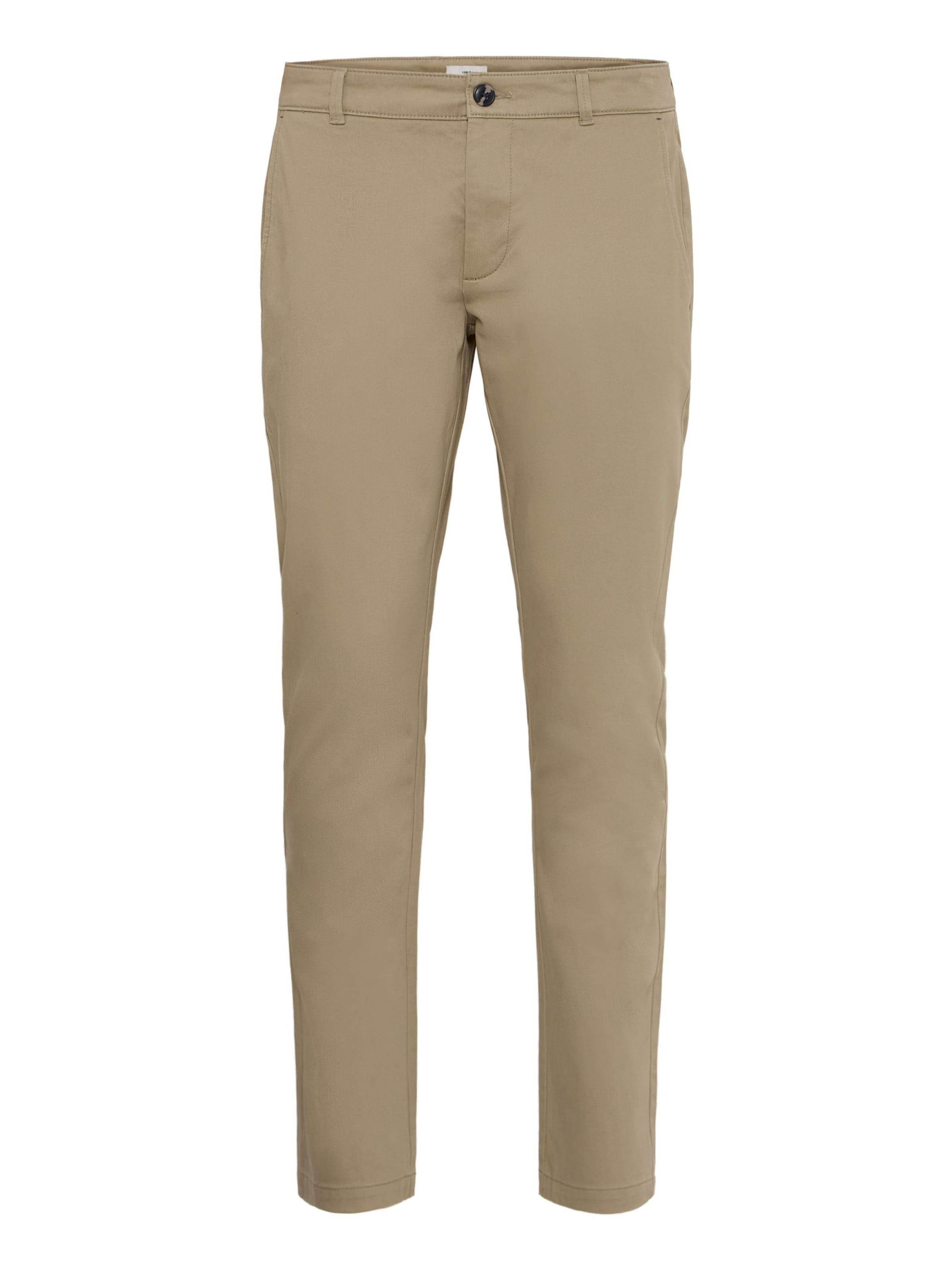 Pantalon 'Raul' !Solid en beige : devant