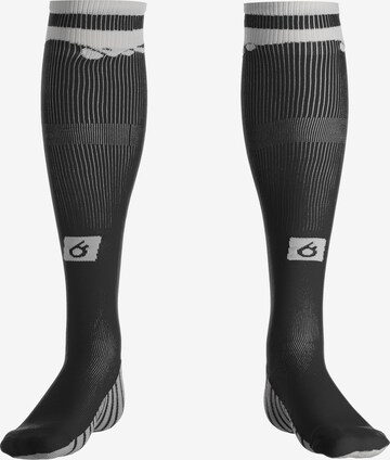 OUTFITTER Soccer Socks 'OCEAN FABRICS TAHI' in Grey: front