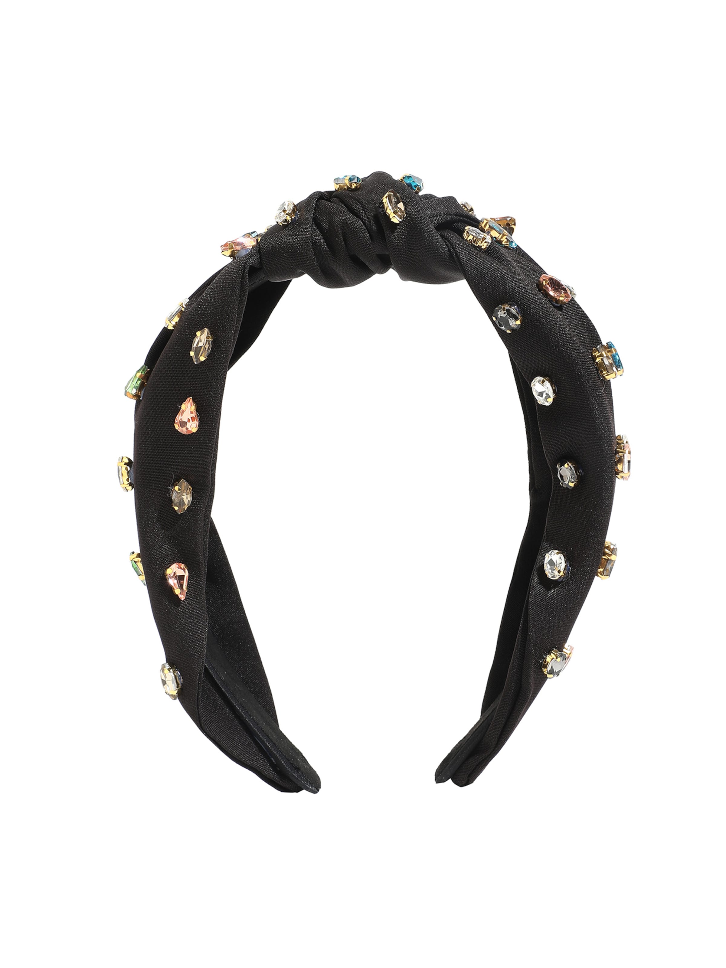 SOHI Украшение за коса 'Ravita' в черно: отпред