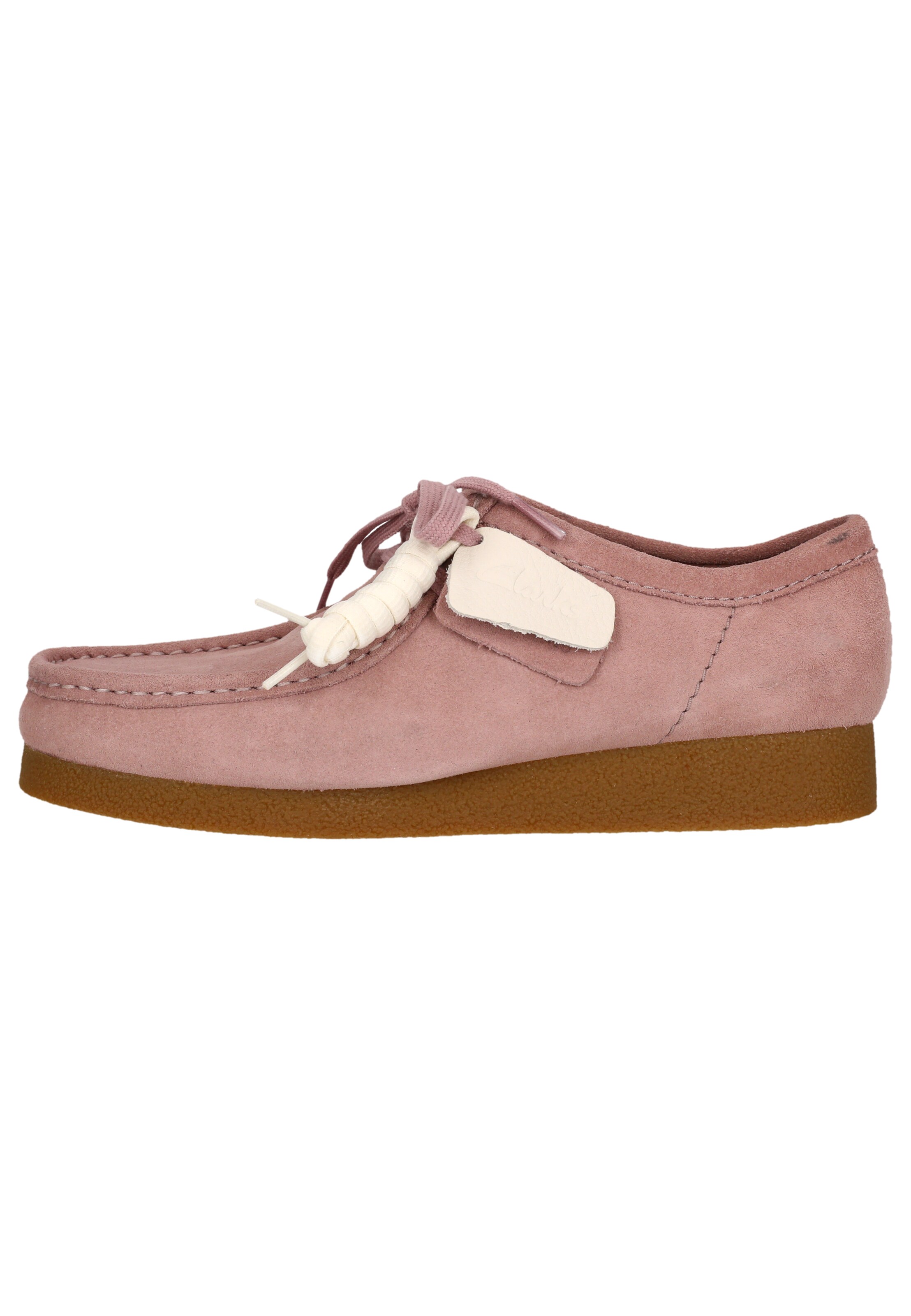 CLARKS Veterschoen 'WallabeeEVO' in Roze
