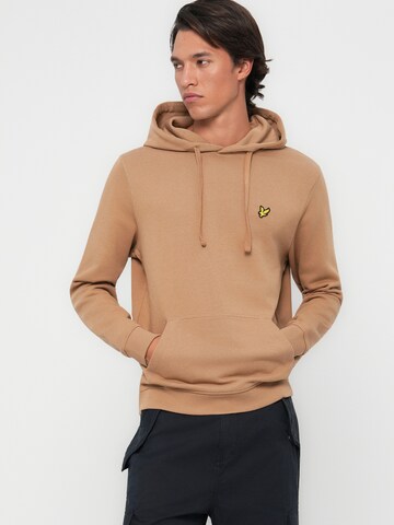 Felpa di Lyle & Scott in marrone