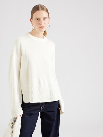 mbym Pullover 'Merato' i hvid: forside