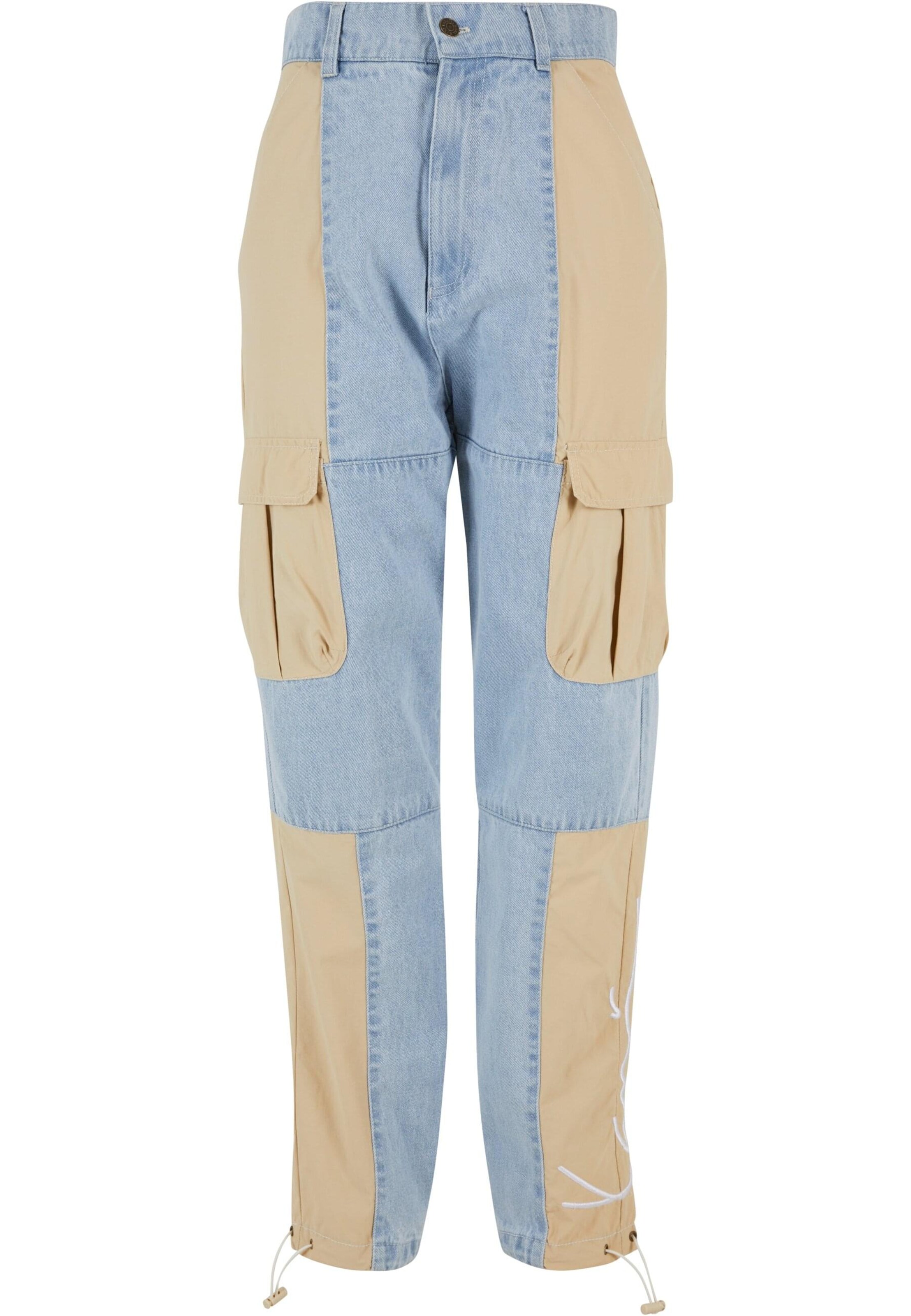 Karl Kani Voľný strih Kapsáče - Hnedá: predná strana