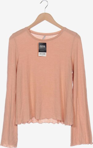 ONLY Langarmshirt S in Beige: predná strana