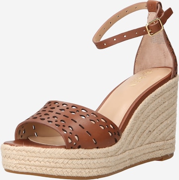 Lauren Ralph Lauren Sandal 'HAANA' in Brown: front