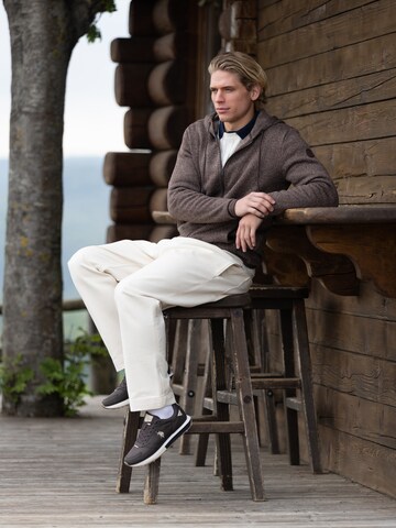 Baskets basses 'April' US POLO ASSN. en marron