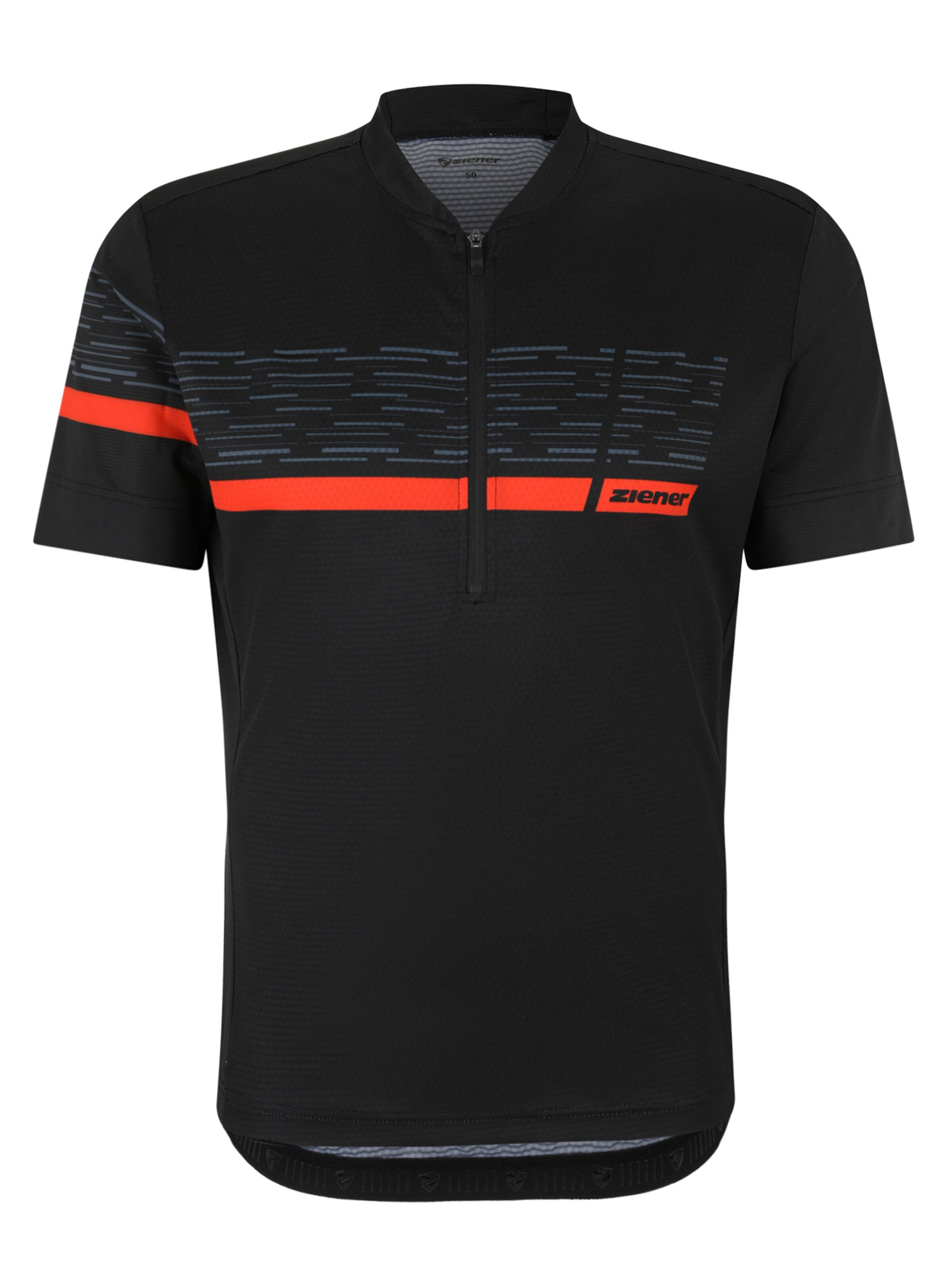 ZIENER Performance Shirt 'NEMIC-Z ' in Red / Black, Item view