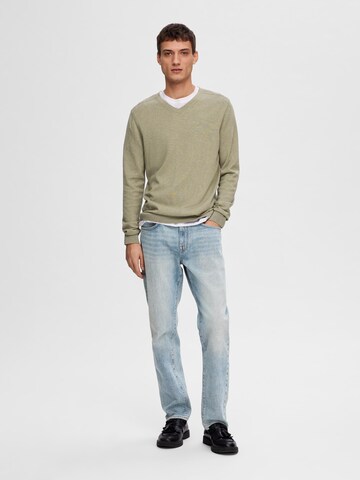 Pullover 'BERG' di SELECTED HOMME in verde