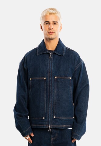 Veste mi-saison Another Cotton Lab en bleu : devant