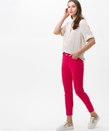 BRAX Skinny Jeans 'Shakira' in Roze: voorkant