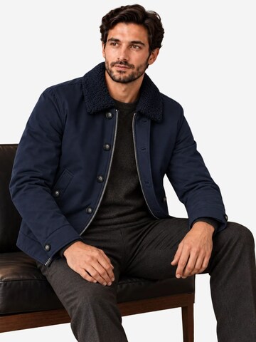 Veste d’hiver Danger en bleu