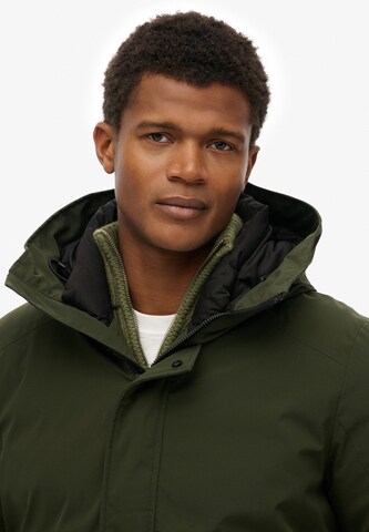 Veste mi-saison Superdry & Co en vert