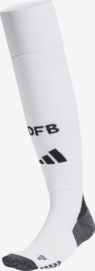 ADIDAS PERFORMANCE Soccer Socks 'DFB Home' in Black / mottled black / White, Item view