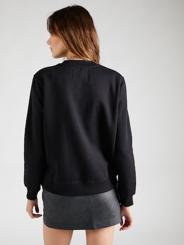 Calvin Klein Jeans Sweatshirt 'INSTITUTIONAL' in Zwart