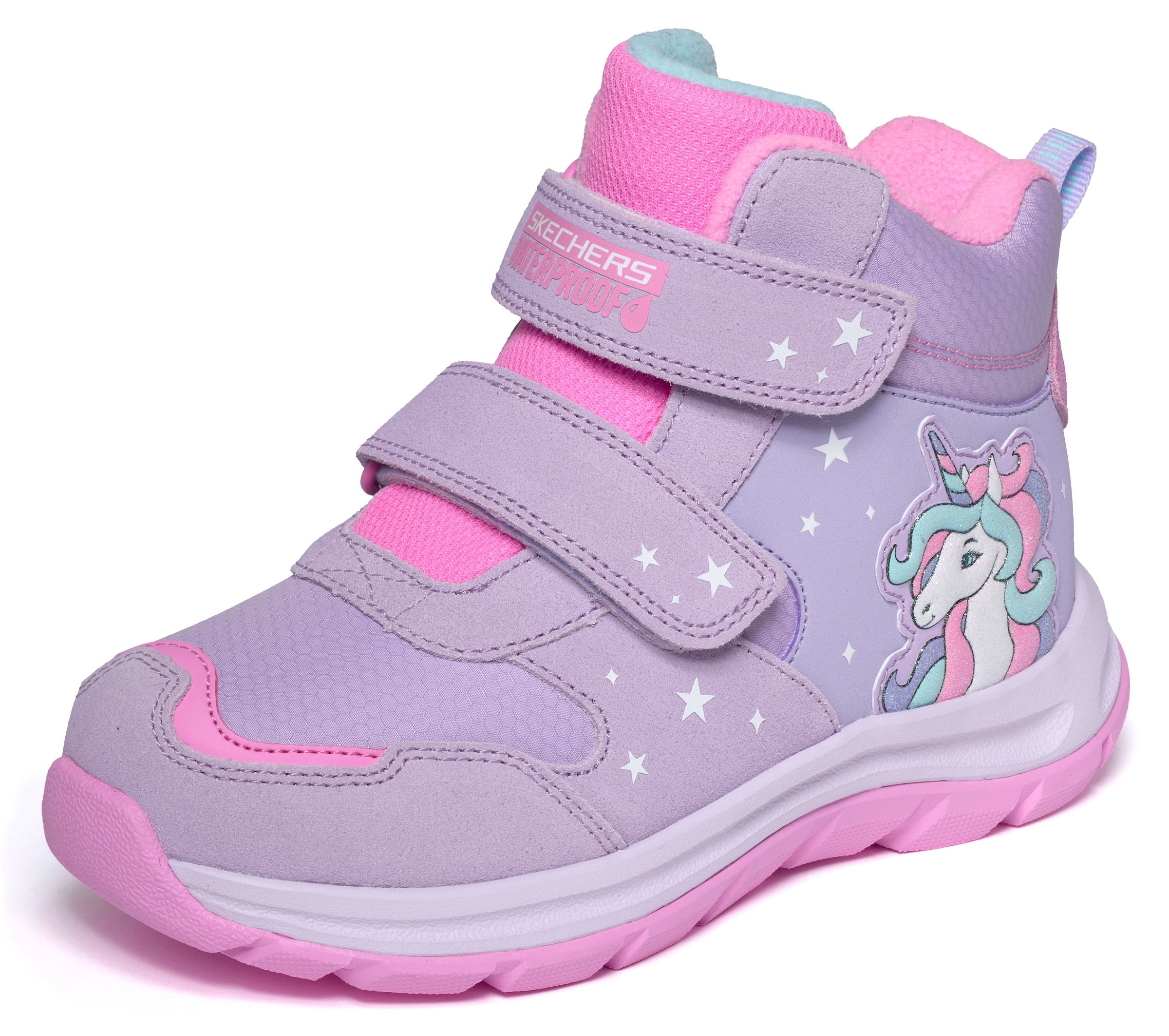 SKECHERS Boots in Purple: front