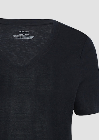 T-shirt s.Oliver en noir