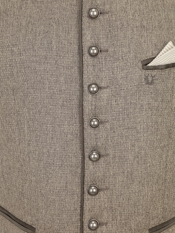 Gilet folklorique Krüger Buam en marron