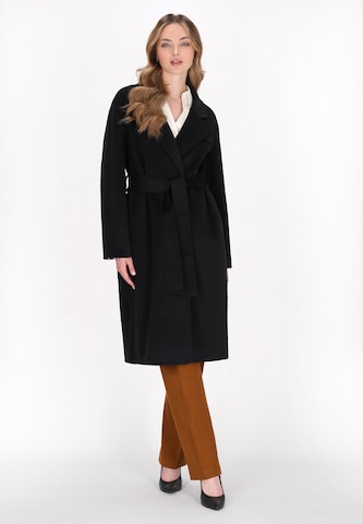 DreiMaster Klassik Between-seasons coat in Blue: front