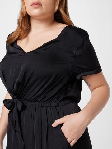 ABOUT YOU Curvy Jumpsuit 'Rosanna' in Schwarz