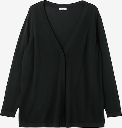 SHEEGO Knit Cardigan in Black, Item view