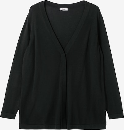 SHEEGO Cardigan en noir, Vue avec produit