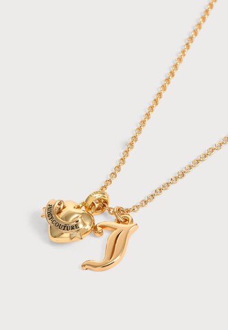 Chaîne 'Heart &  J Charm Pendant' Juicy Couture en or
